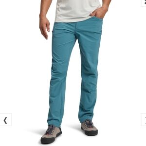 NWOT Black Diamond Men's Alpine Light Pants Creek Blue Size 33